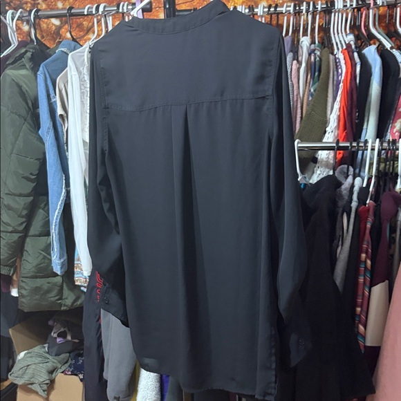 Michael Kors Black Long Sleeve Blouse - Picture 2 of 4